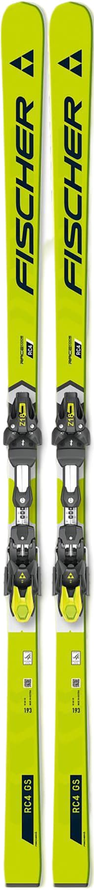 Fischer RC4 Worldcup GS AL/KU Plate Medium Skis - Women's