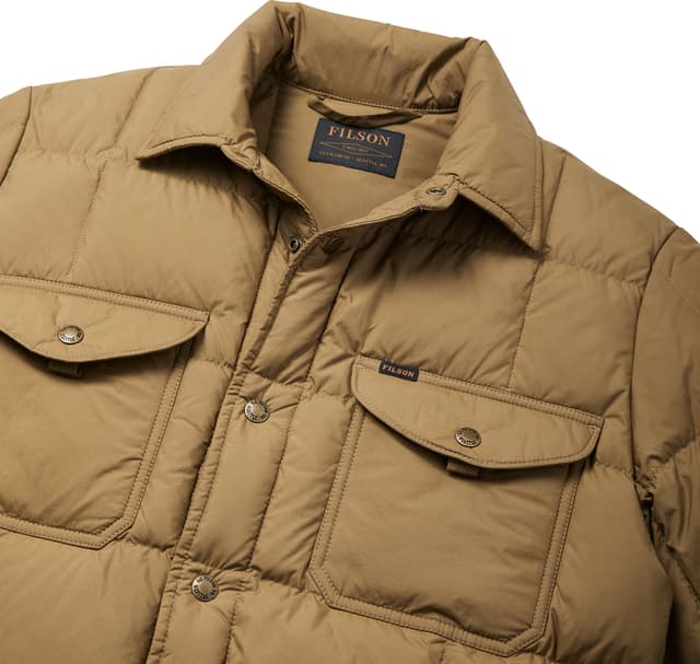 Filson Lightweight Down Jac-Shirt - Men's | Altitude Sports