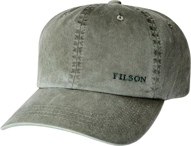 未使用 USA製 FILSON WASHED LOW PROFILE CAP Filson Washed Low-profile Cap - Faded Red Salmon - One Size