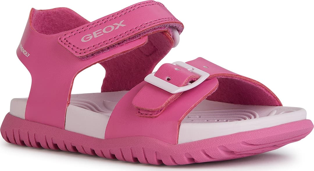 Geox Jongens J Fommiex Boy sandalen, Navy Lime, 24 EU
