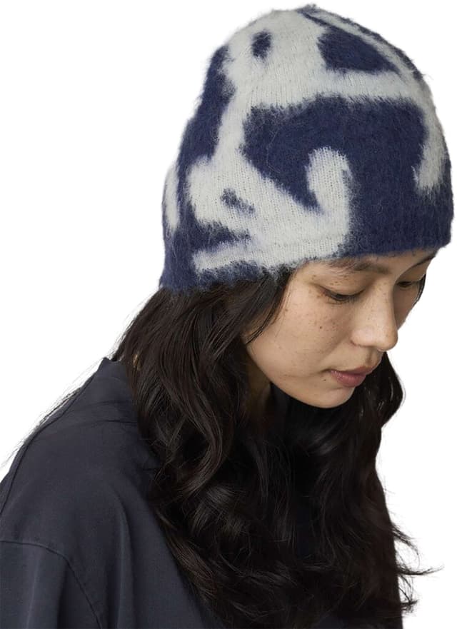 帽子 gramicci mohair burly runningman beanie Gramicci mohair Burly Runningman beanie in green | ASOS