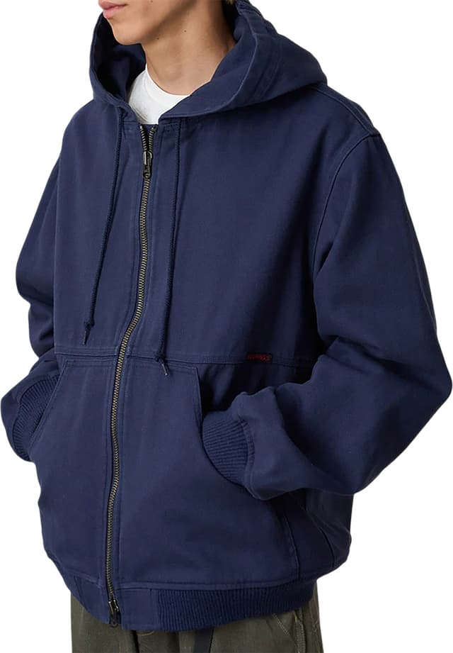 トップス WASHED CANVAS HOODED JACKET NAVY L Gramicci El Cap Canvas Hooded Jacket - Men's | Altitude Sports