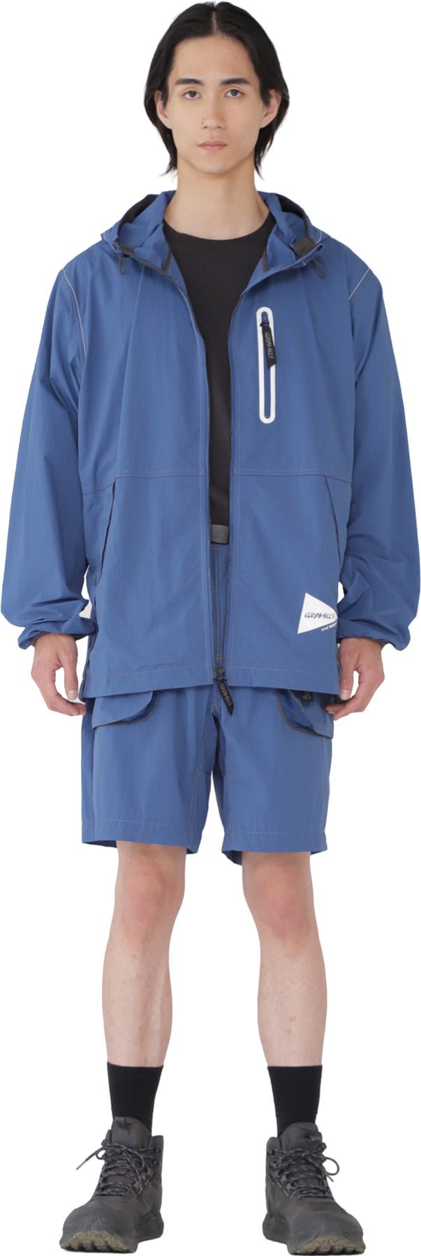 GRAMICCI and wander レインジャケット XL AND WANDER（アンドワンダー） グラミチ コラボ ブラッシュ ナイロン