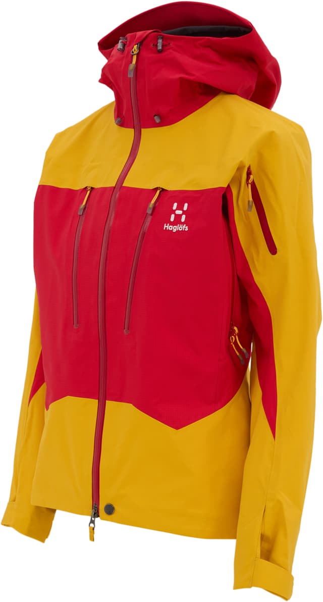 HOGLIFS ROC JACKET (Gore-Tex® Pro)+PANT Roc Nordic GTX PRO Jacket Men | Scarlet red/Dala red | Outlet Herr