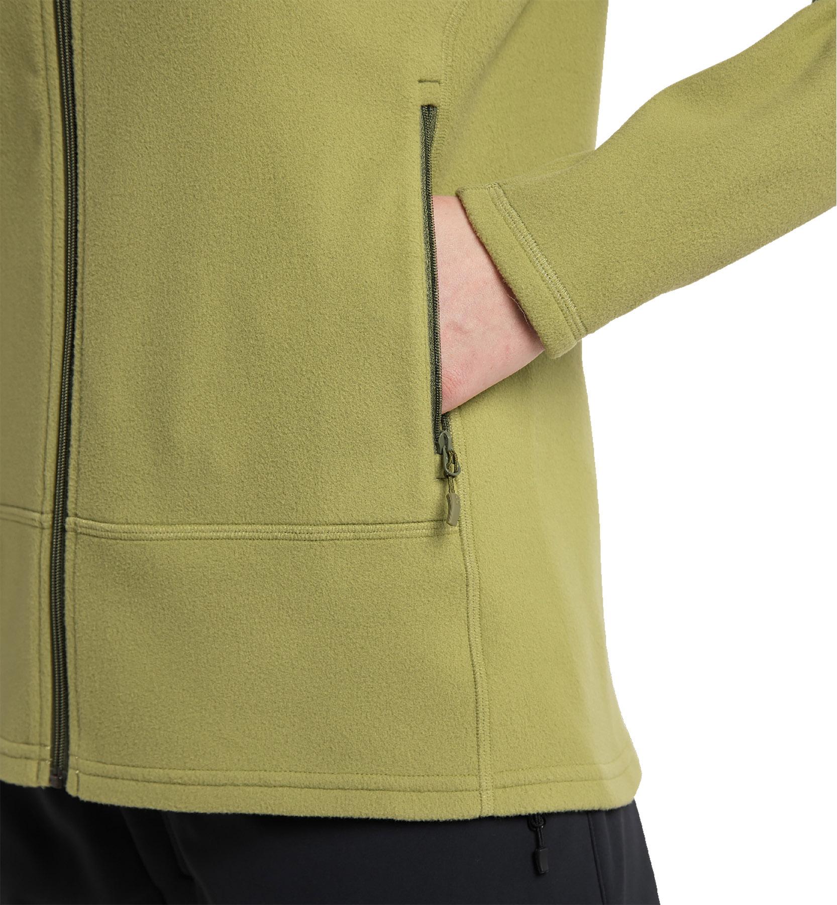 Veste Polaire Haglöfs Buteo Mid Femme - Couche Intermédiaire Chaude, Polyester Recyclé - Pour Randonnée Et Plein Air