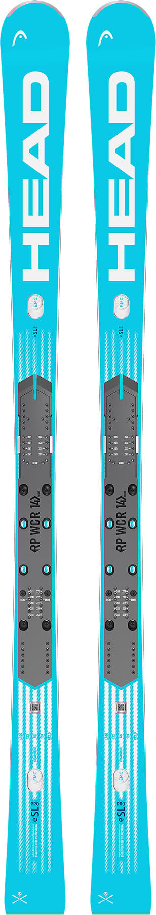 HEAD Supershape e-Original SW Skis with PR Ski Bindings - Unisex