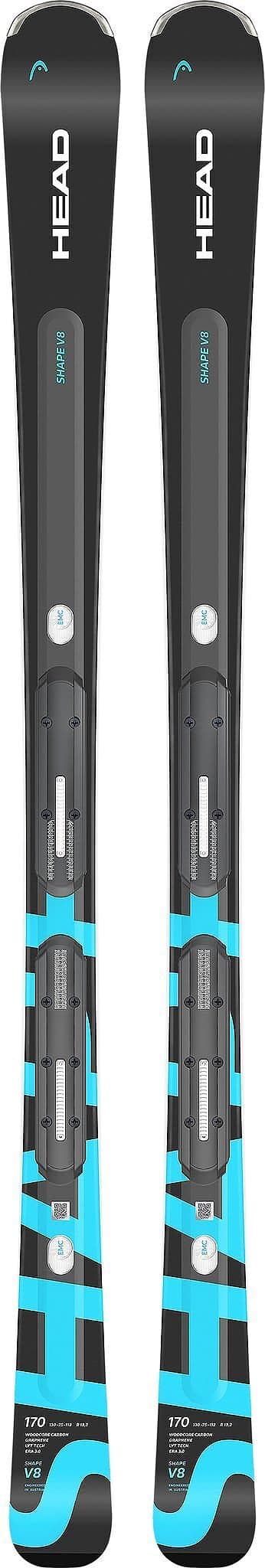 HEAD Shape e-V8 SW Skis with PR 11 GW Ski Bindings | Altitude Sports