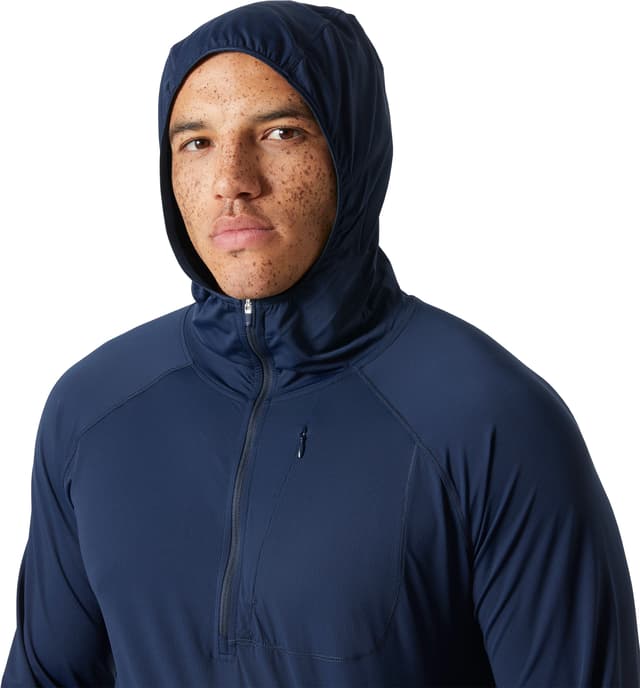 Helly Hansen Shine Solen Half-Zip Sun Hoodie - Men's | Altitude Sports