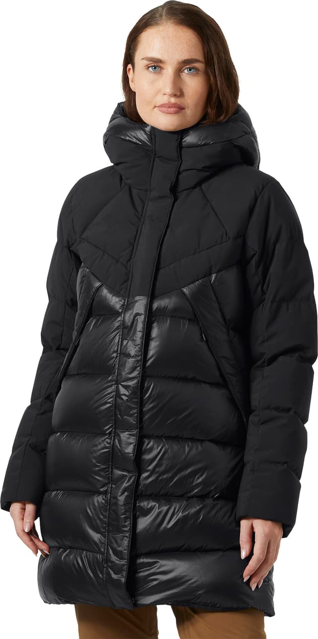 新品　BRIEFING WOMEN’S WARM LOGO LINE PARKA Arctic Army Women's Muskox Faux Fur Trim Hooded Thigh Length Parka