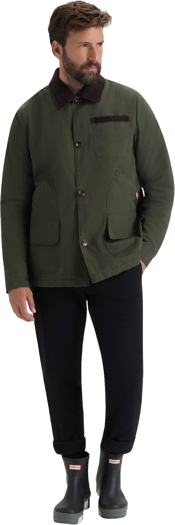 Hunter Samuel Canvas Jacket with Corduroy Trims - Men's | Altitude