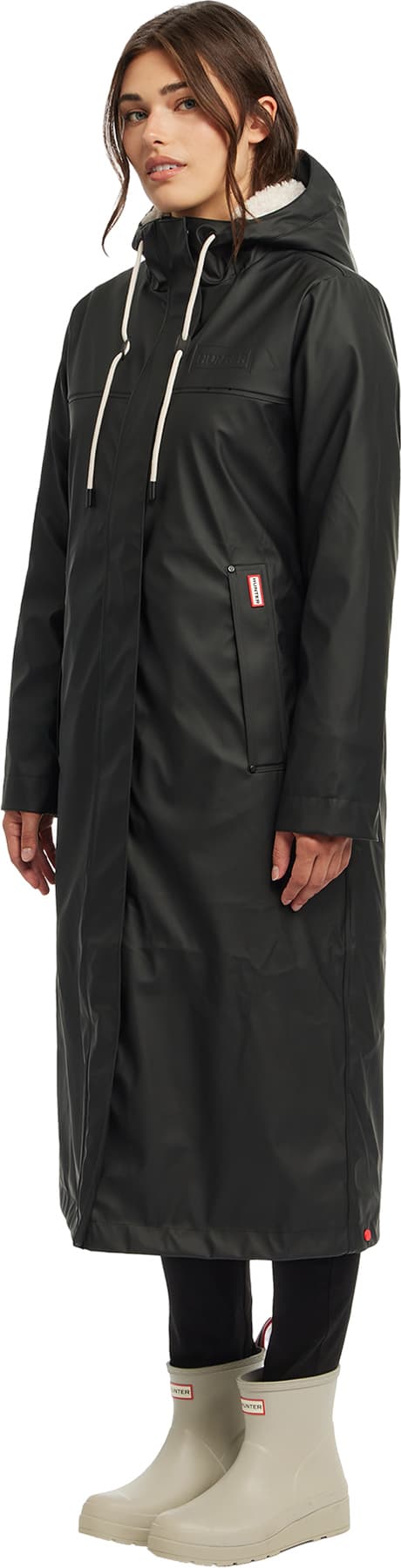 Hunter Sammy Rubberized Long Padded Raincoat - Women's | Altitude