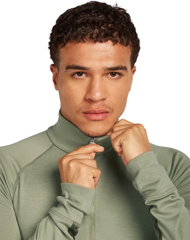 icebreaker Merino 260 ZoneKnit Long Sleeve Half Zip Thermal Top