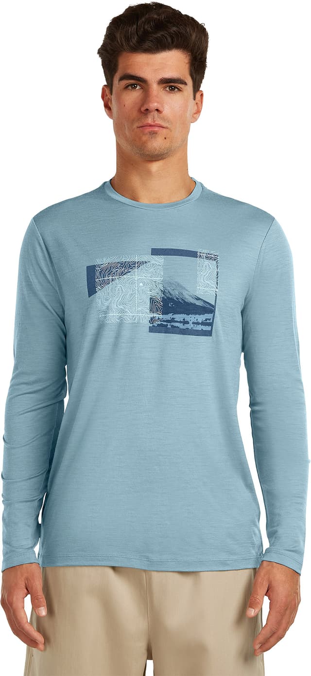 icebreaker Merino 150 Tech Lite Peak Balance Long Sleeve T-Shirt
