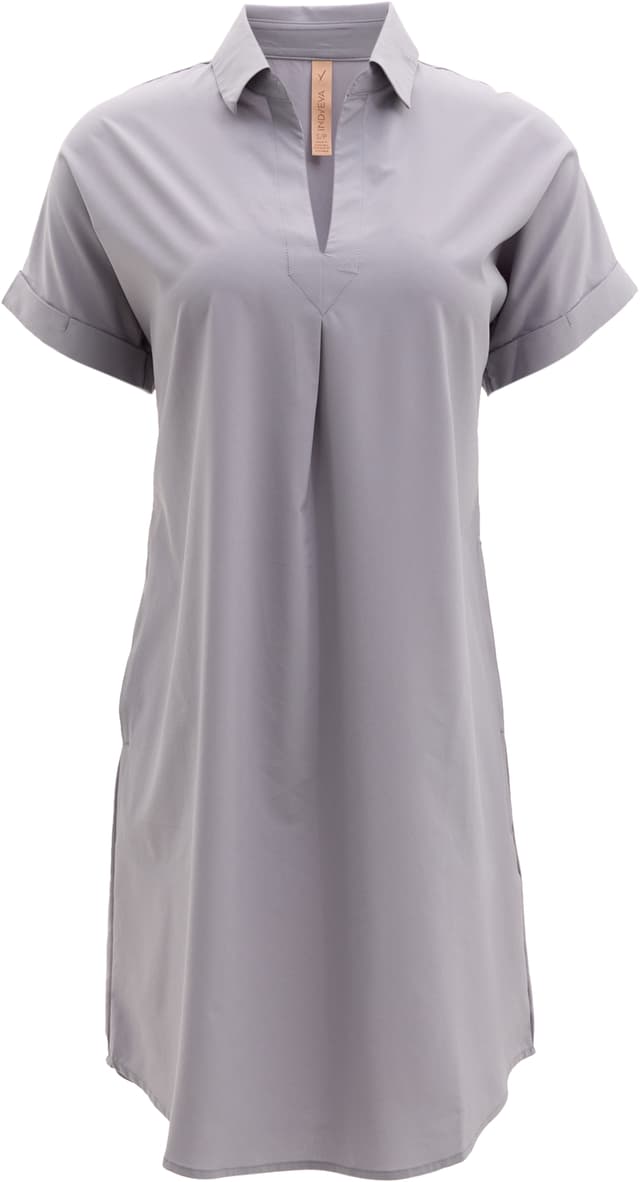 Indyeva Frivol Knee Length Short Sleeve Shirt Dress - Women's