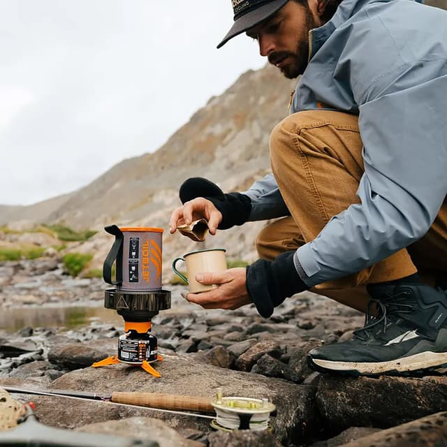 Jetboil Flash Fast Boil Camping Stove System with Windscreen 1L