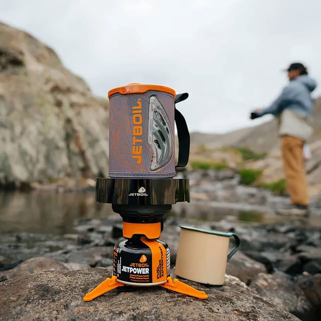 Jetboil Flash Fast Boil Camping Stove System with Windscreen 1L