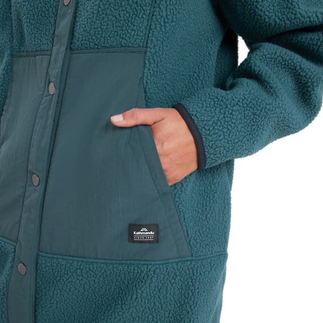 Kathmandu Co-Z High Pile Longline Jacket - Women's | The Last Hunt