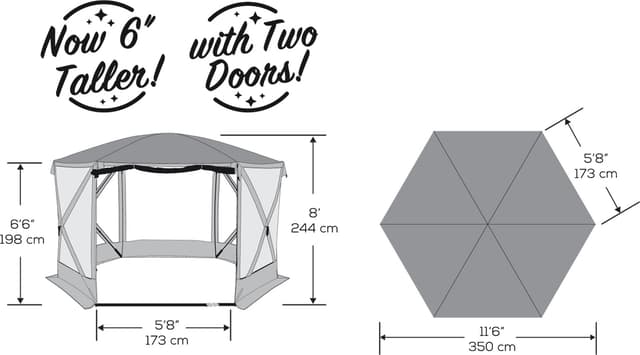 Kuma Outdoor Gear Super Bear Den Deluxe Gazebo | Altitude Sports