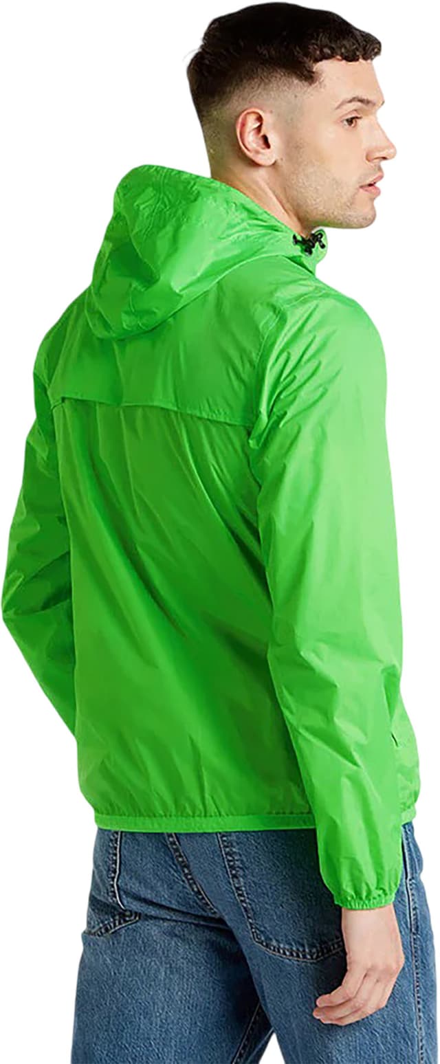 K-Way Le Vrai Leon Packable Quarter Zip Windbreaker Rain Jacket