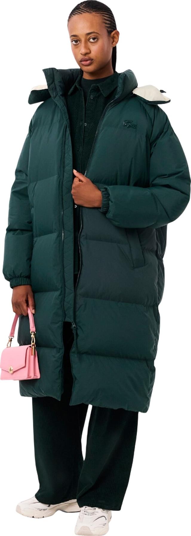 Lacoste Long Oversized Down Jacket - Women's | Altitude Sports