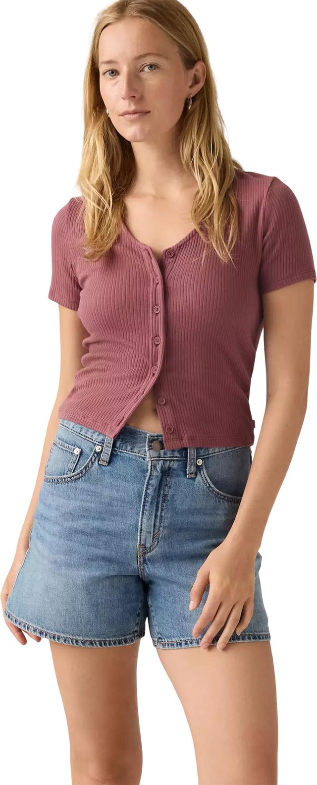 Levi's Cinch Mid-Thigh Shorts - Women's | Altitude Sports