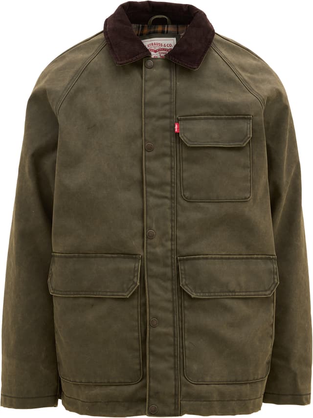 Levi's Pigment Dyed Field Jacket With Plaid Lining - Men's