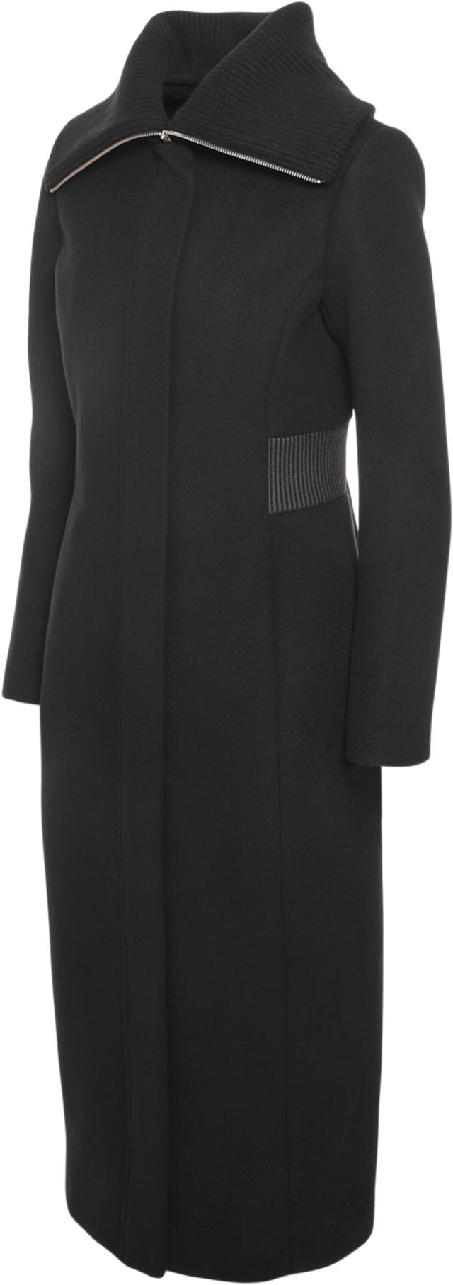 Mackage Clarice Double-Face Wool Coat with Smocked Detailing Mackage Clarice Double-Face Wool Coat with Smocked Detailing