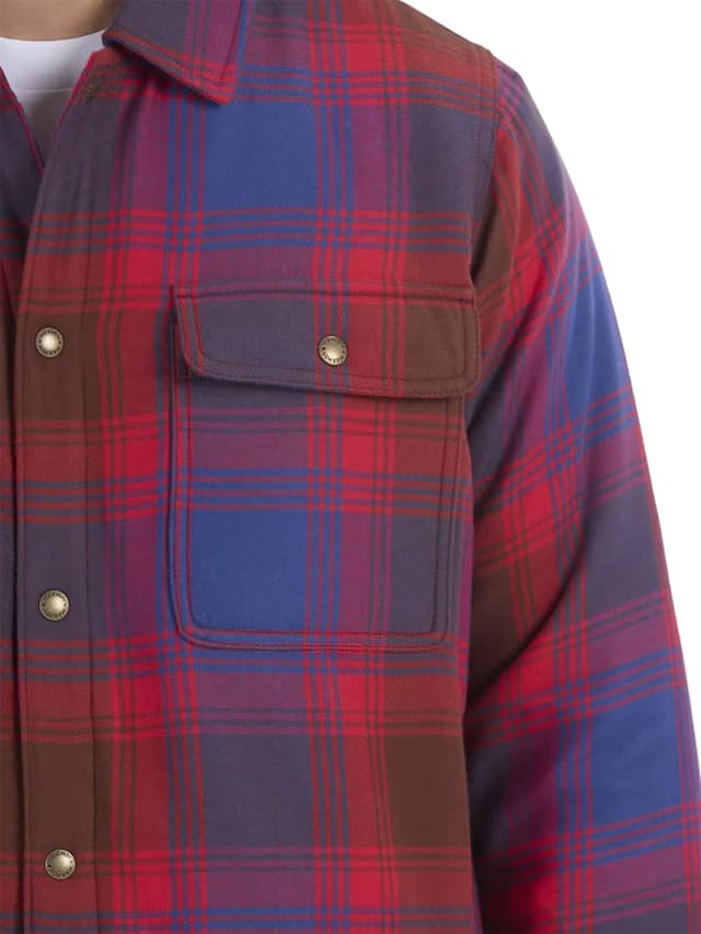 Marmot Ridgefield Heavyweight Sherpa-Lined Flannel Shirt Jacket