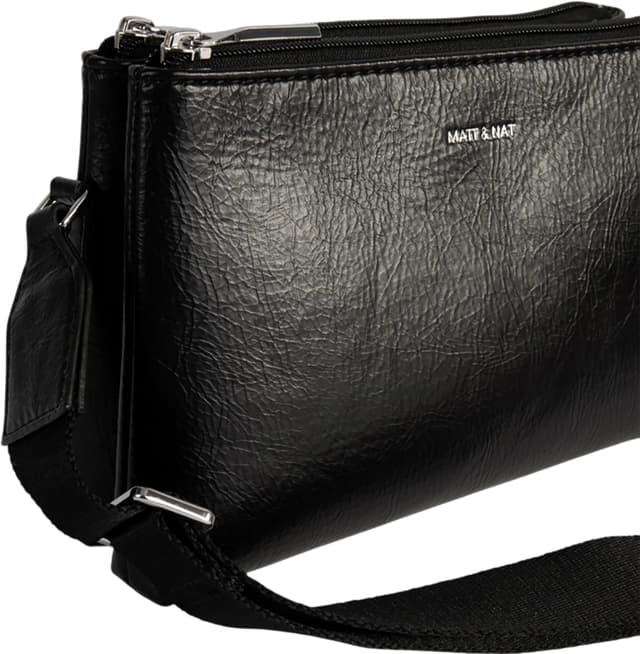 HIETA Nita black vegan leather ショルダーバッグ hieta - nita bag 🎀+. • •⩊• order kr 𐙚 💌