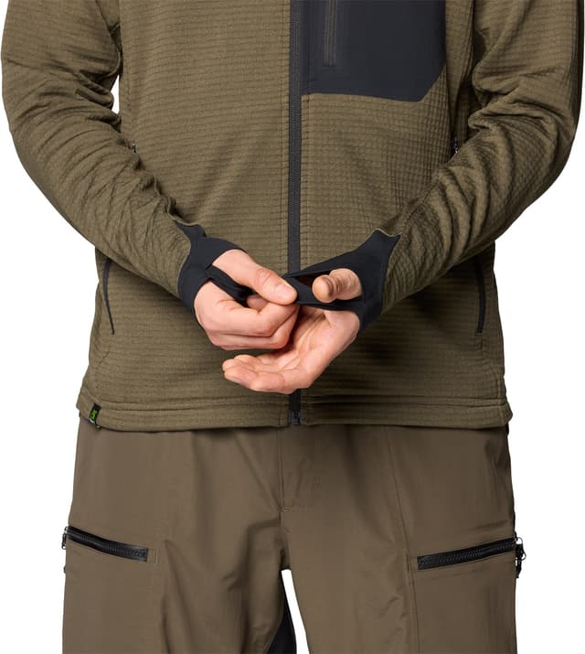 Mountain Hardwear Polartec Power Grid Full Zip Hoody - Men's