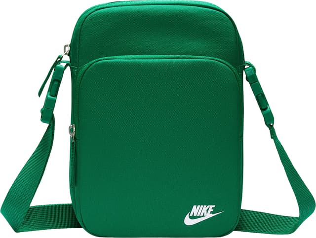 Nike gray × neon green sling bag Nike Crossbody Bag
