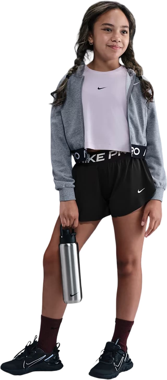 Nike Pro Dri-FIT 2-in-1 Shorts - Big Girl | Altitude Sports
