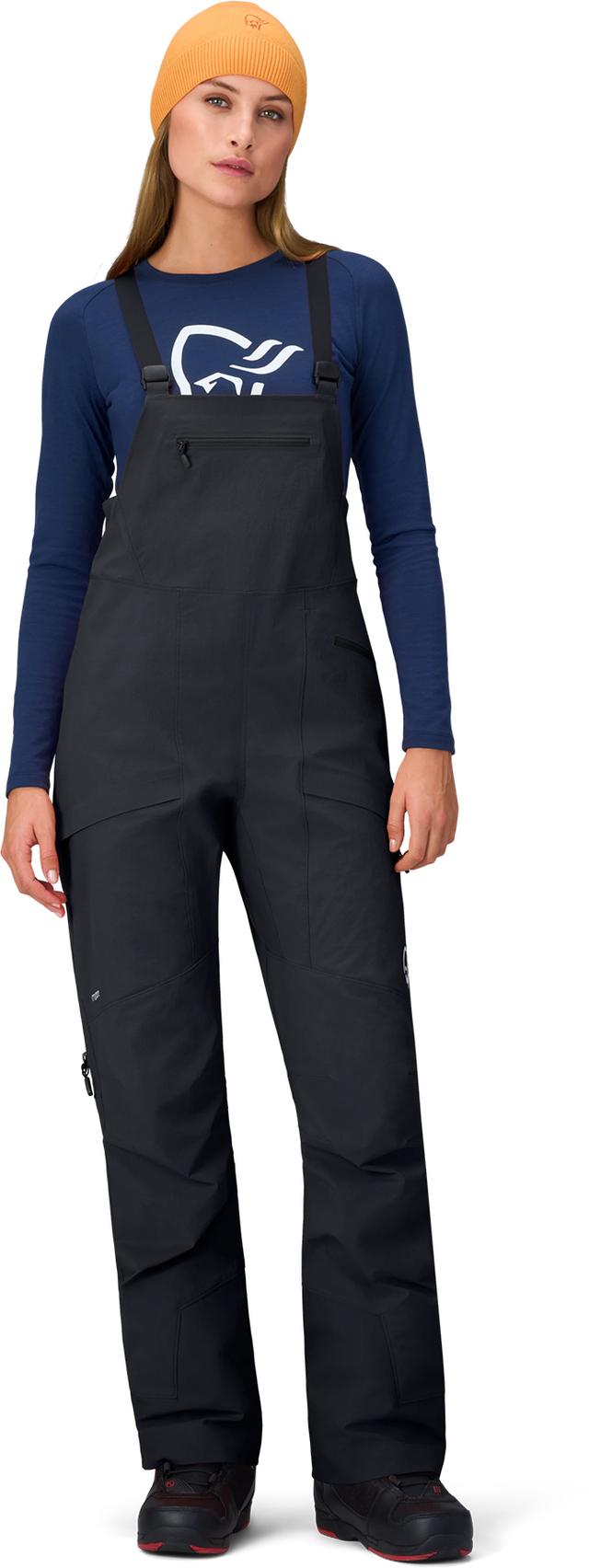 Norrøna More Flex 1 Bib - Women's | Altitude Sports