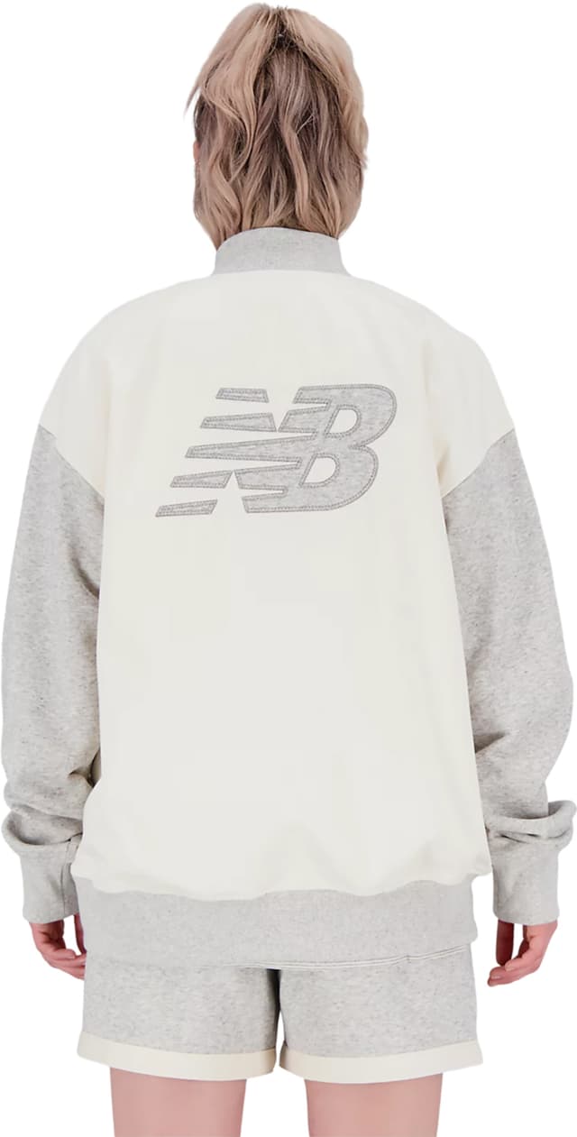 New Balance Uni-ssentials Undyed Varsity Jacket - Unisex