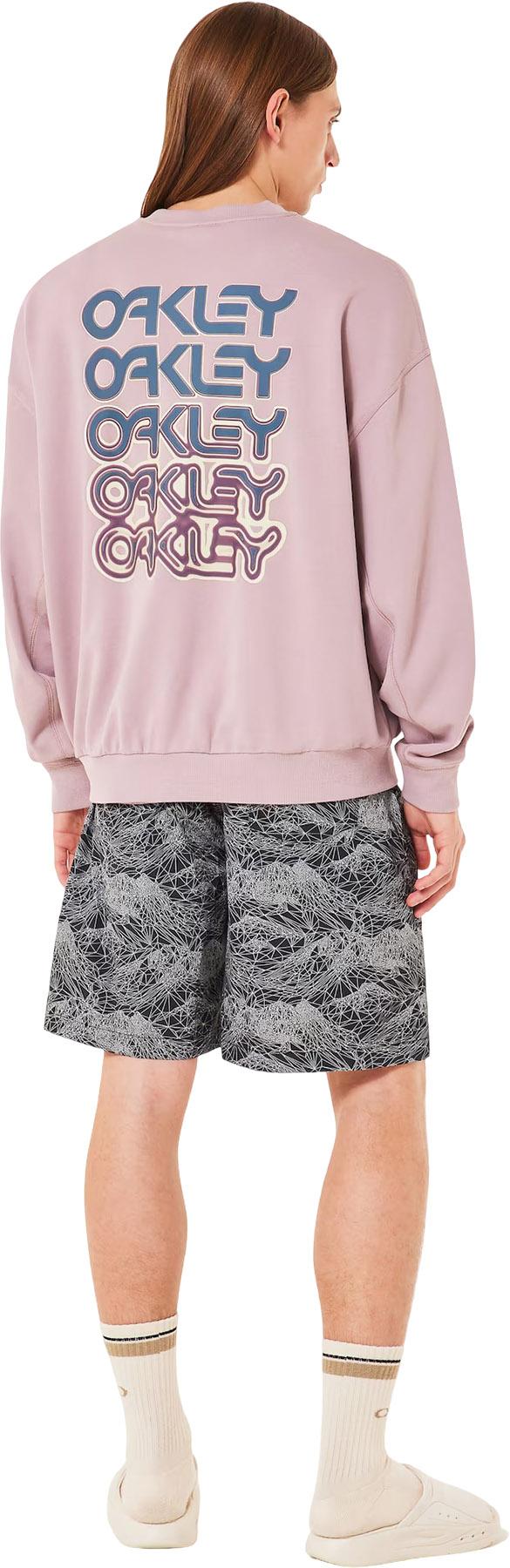 90s Oakley ピンク ロゴ入り トレーナー Oakley - vintage 00s oakley 両面プリント ロゴ スウェット