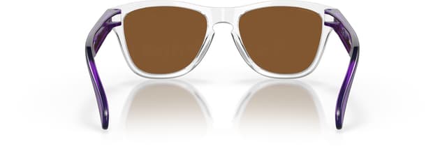 Oakley Frogskins XXS Sunglasses - Clear - Prizm Violet Iridium