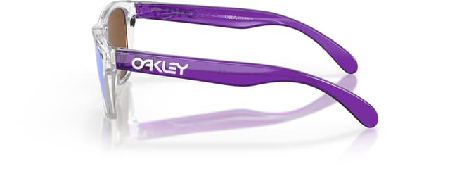 Oakley Frogskins XXS Sunglasses - Clear - Prizm Violet Iridium