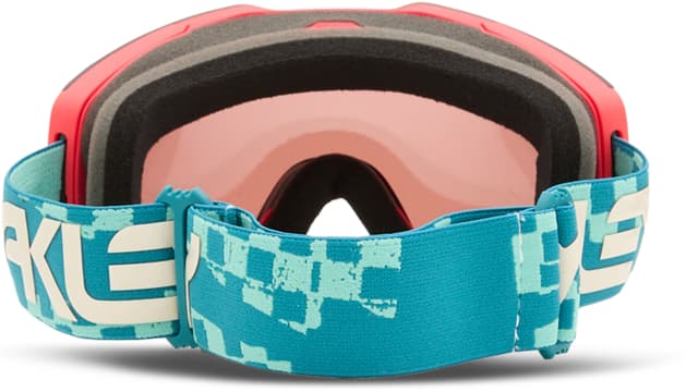 Oakley Fall Line M Goggles - Pacific Chex - Prizm Rose Gold