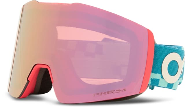 Oakley Fall Line M Goggles - Pacific Chex - Prizm Rose Gold