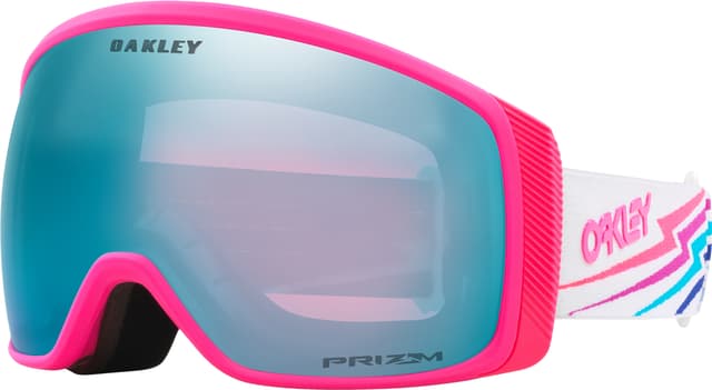 Oakley Flight Tracker M Goggles - White Bolt - Prizm Snow Sapphire Oakley Flight Tracker M Goggles - White Bolt - Prizm Snow Sapphire