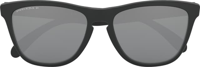 Oakley Frogskins Sunglasses - Matte Black - Prizm Black Polarized