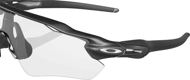 Oakley Radar EV Path Sunglasses - Steel - Clear to Black Iridium