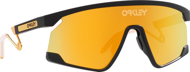 Oakley BXTR Metal Sunglasses - Matte Black - Prizm 24K Iridium
