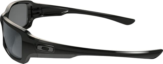 Oakley Fives Squared Sunglasses - Polished Black - Black Iridium