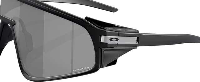 Oakley Latch Panel Sunglasses - Matte Black - Prizm Black Lens