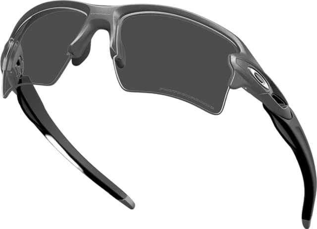 Oakley Flak 2.0 XXL Sunglasses - Steel - Clear to Black Iridium