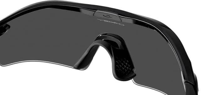 Oakley Radar Plate Sunglasses - Polished Black - Clear to Black