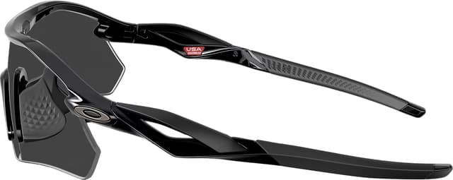 Oakley Radar Plate Sunglasses - Polished Black - Clear to Black