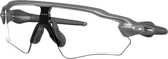 Oakley Radar EV Path Sunglasses - Steel - Clear to Black Iridium