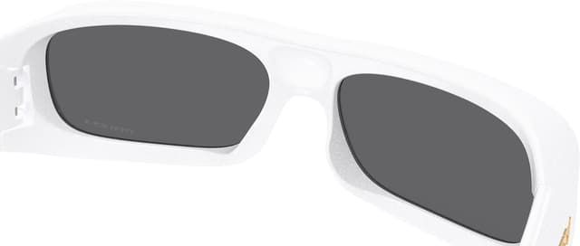 Oakley Permian Sunglasses - Pearlized White - Prizm Black Lens